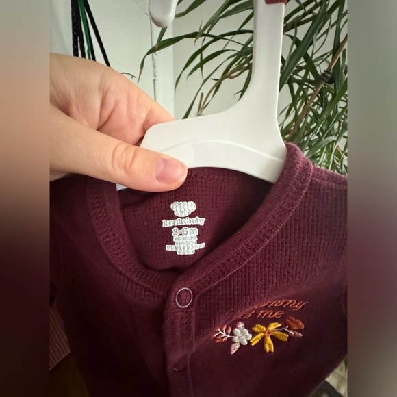 Mommy and Me Cotton Sleeper 3-6 Months - Picture 4 of 4